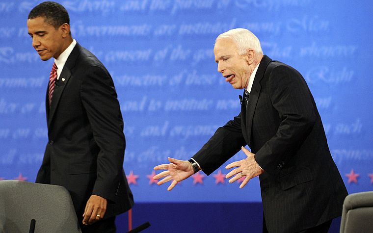suit, derp, election, Barack Obama, John McCain, Presidents of the United States, debate - desktop wallpaper