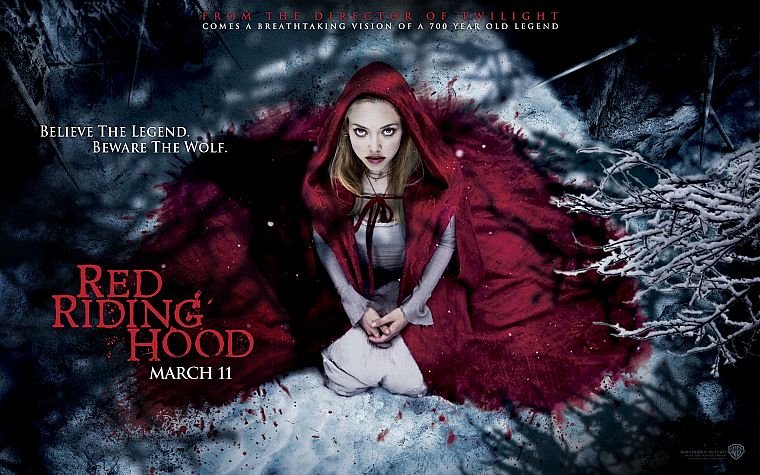 actress, Amanda Seyfried, Red Riding Hood (movie) - desktop wallpaper