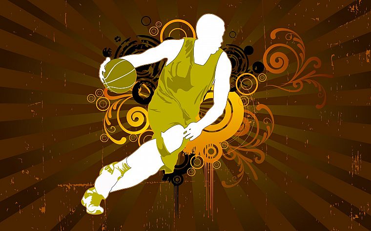 basketball, basketball player - desktop wallpaper