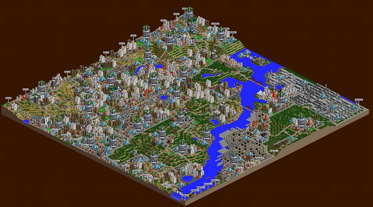 Sim City - desktop wallpaper