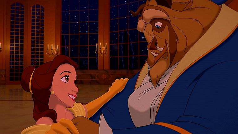Disney Company, movies, dancing, Beauty And The Beast, Belle (Disney) - desktop wallpaper