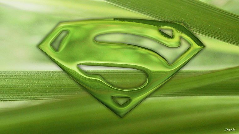 green, DC Comics, Superman, signs, logos, Superman Logo - desktop wallpaper