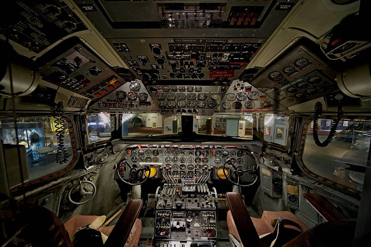 aircraft, cockpit, vehicles - desktop wallpaper