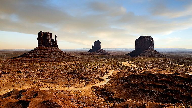 landscapes, nature, deserts, USA, mesas - desktop wallpaper