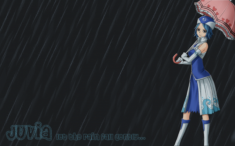 Fairy Tail, anime, Juvia Loxar - desktop wallpaper
