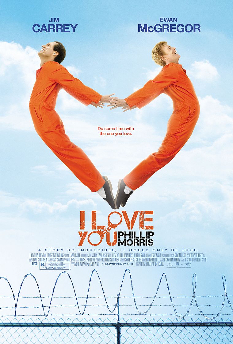 Jim Carrey, Ewan Mcgregor, movie posters, I Love You Phillip Morris - desktop wallpaper