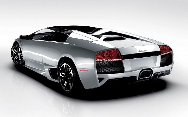 cars, vehicles, Lamborghini Murcielago, backview cars - desktop wallpaper