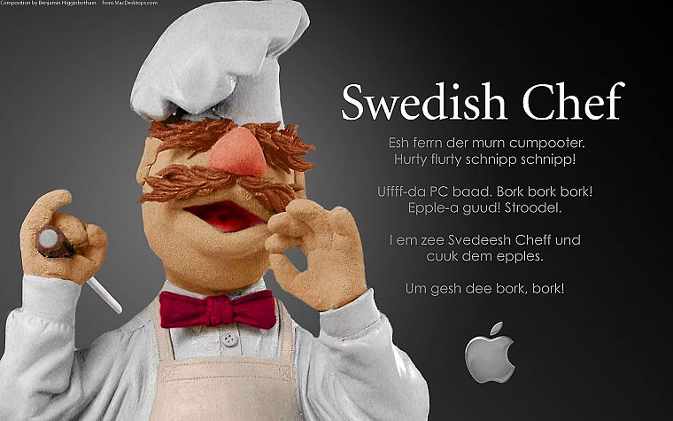 Apple Inc., muppet - desktop wallpaper