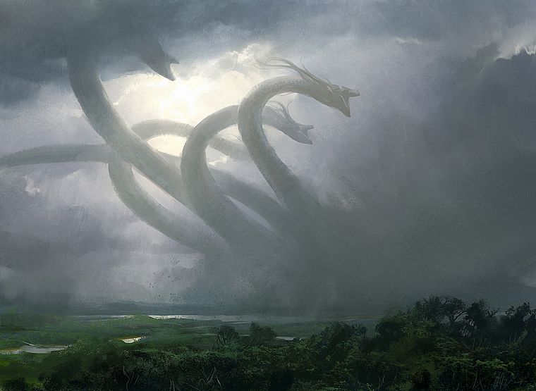 Magic: The Gathering, Hydra, progenitus - desktop wallpaper