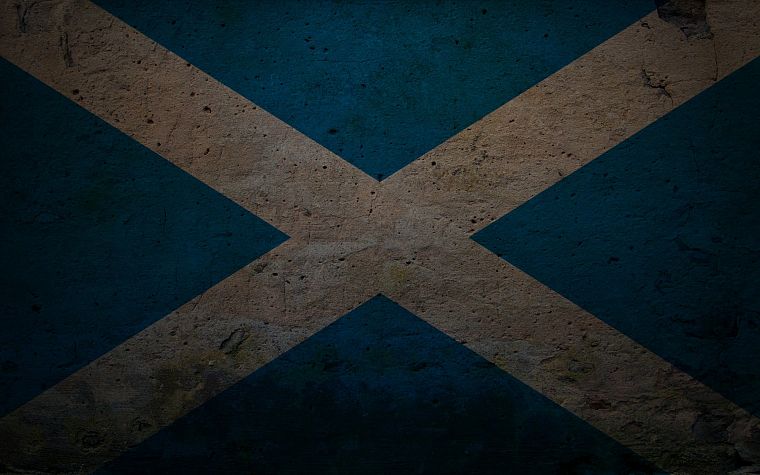 flags, Scotland - desktop wallpaper