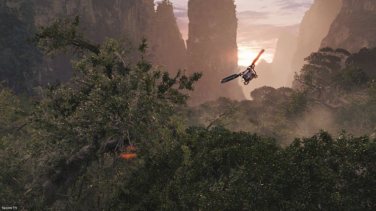 mountains, trees, movies, Avatar - desktop wallpaper