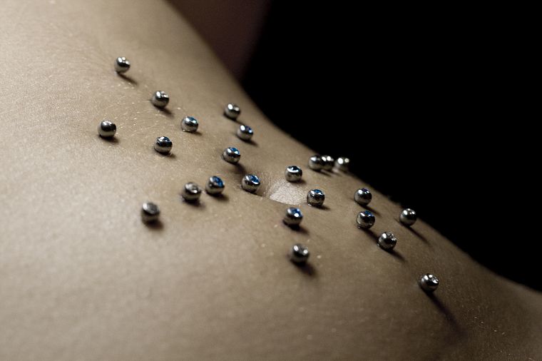 piercings, pierced navel, microdermal - desktop wallpaper