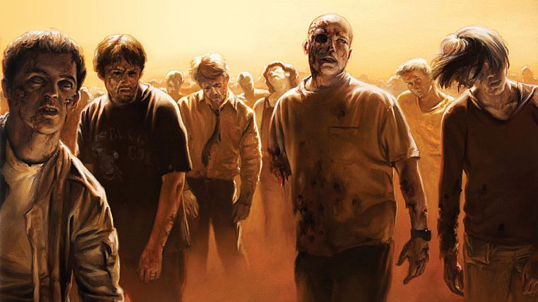 zombies, artwork - desktop wallpaper