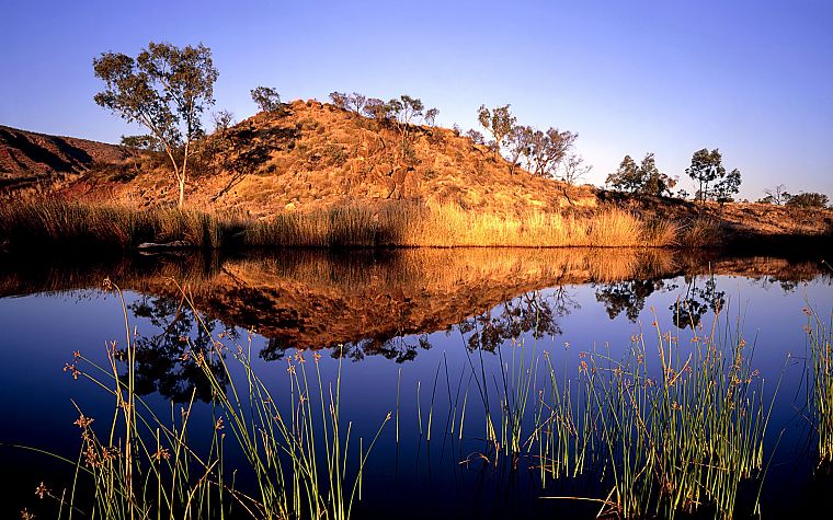landscapes, Australia, reflections - desktop wallpaper