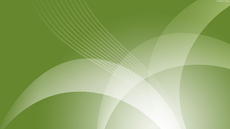 green, minimalistic - desktop wallpaper