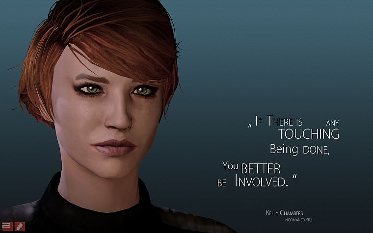 Mass Effect, Kelly, Kelly Chambers - desktop wallpaper