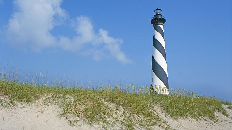 landscapes, lighthouses, North Carolina - desktop wallpaper
