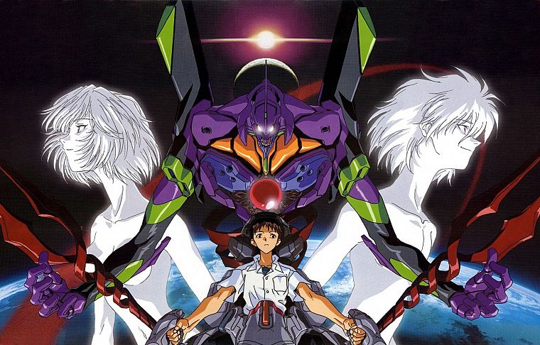 Neon Genesis Evangelion, Ikari Shinji, End of Evangelion - desktop wallpaper