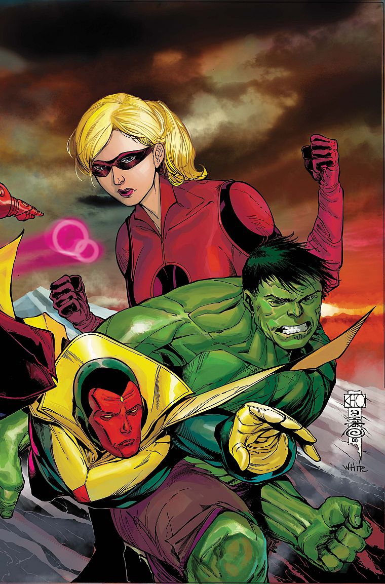 Hulk (comic character), Marvel Comics, The Vision (Comics) - desktop wallpaper
