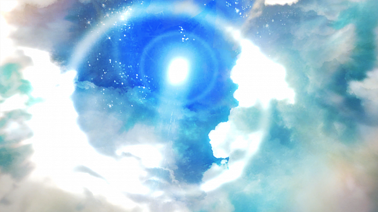 video games, blue, clouds, Sun, tower, Aion, skyscapes - desktop wallpaper