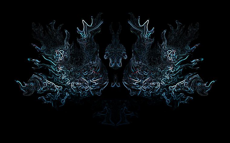 wings, fractals - desktop wallpaper