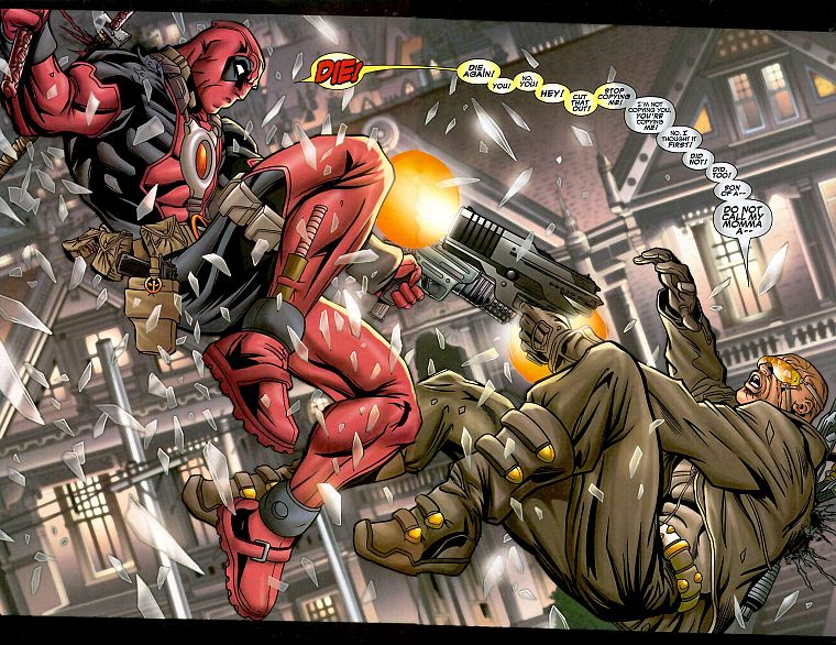 comics, Deadpool Wade Wilson, Marvel Comics - desktop wallpaper
