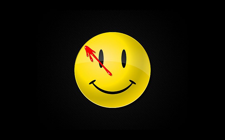 Watchmen, smiley - desktop wallpaper