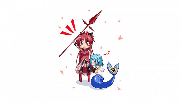 spear girl from madoka magica