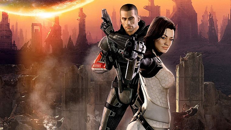 video games, Mass Effect - desktop wallpaper