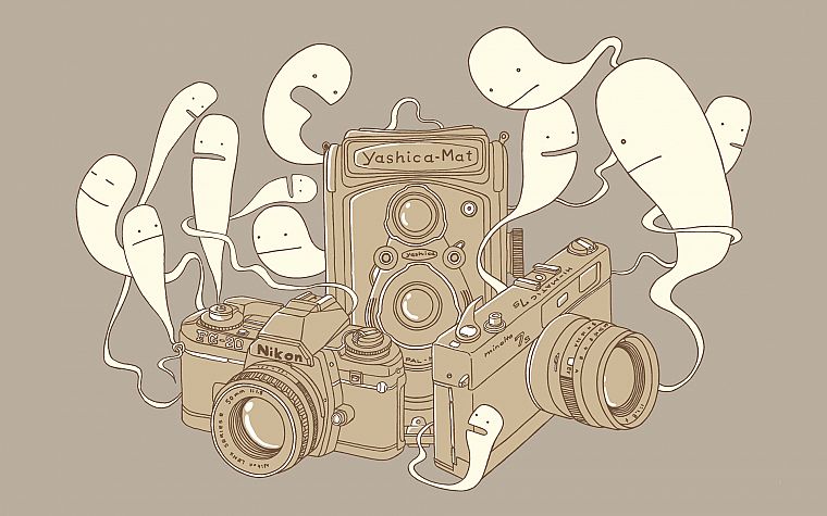 cameras - desktop wallpaper