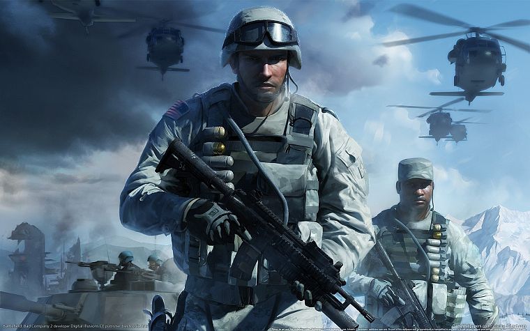 video games, Battlefield Bad Company 2 - desktop wallpaper