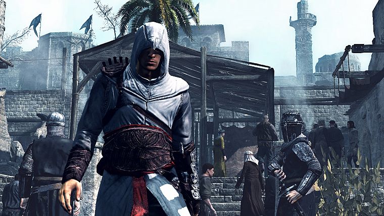 video games, Assassins Creed, Altair Ibn La Ahad, games - desktop wallpaper