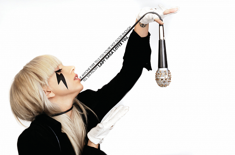Lady Gaga, singers - desktop wallpaper