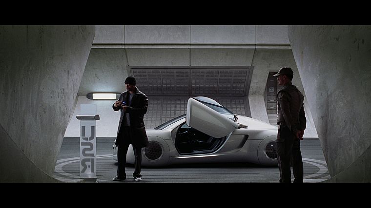 movies, cars, screenshots, Will Smith, I, robot - desktop wallpaper