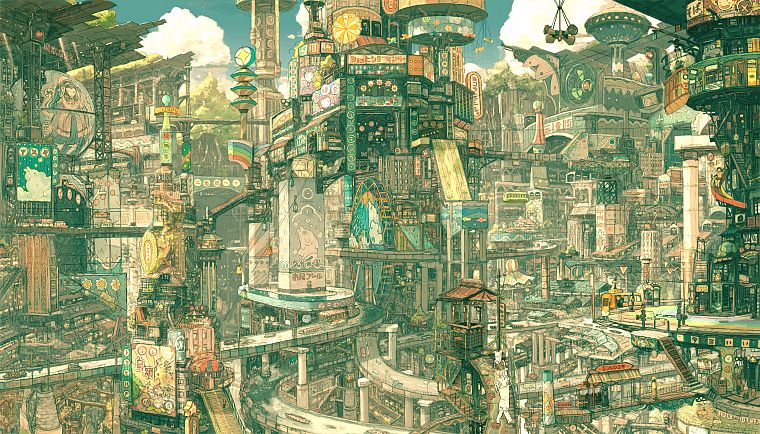 cityscapes, architecture, buildings, imperial boy, detailed - desktop wallpaper