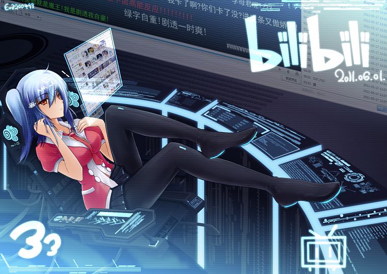 science fiction, anime, anime girls - desktop wallpaper