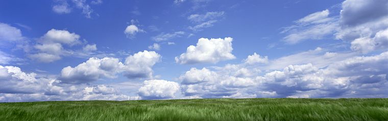 clouds, meadows, skyscapes - desktop wallpaper