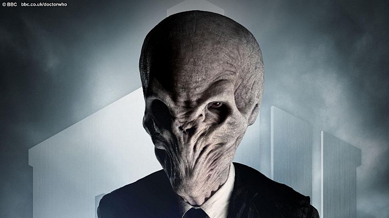 Doctor Who, silence, faces - desktop wallpaper