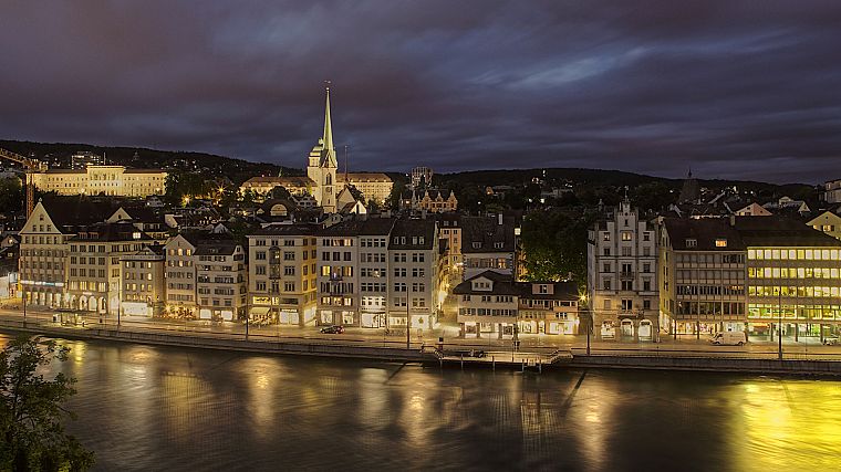 Europe, Switzerland, Zurich, cities - desktop wallpaper