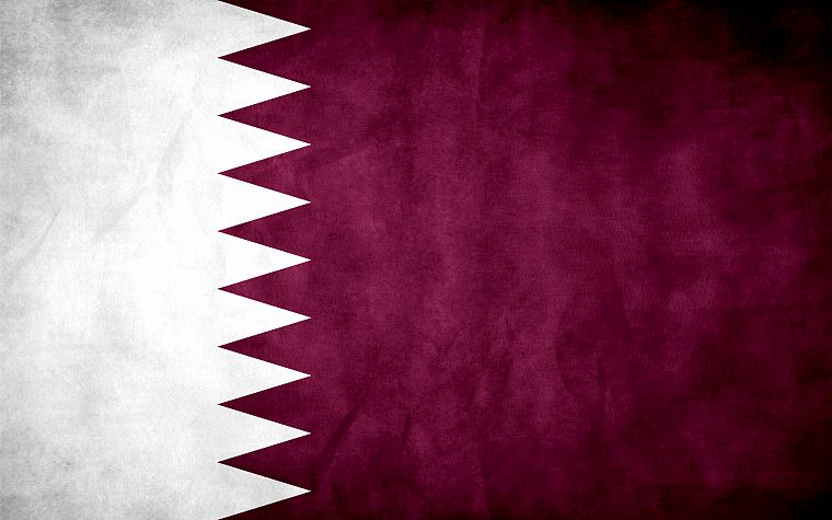 flags, Qatar - desktop wallpaper