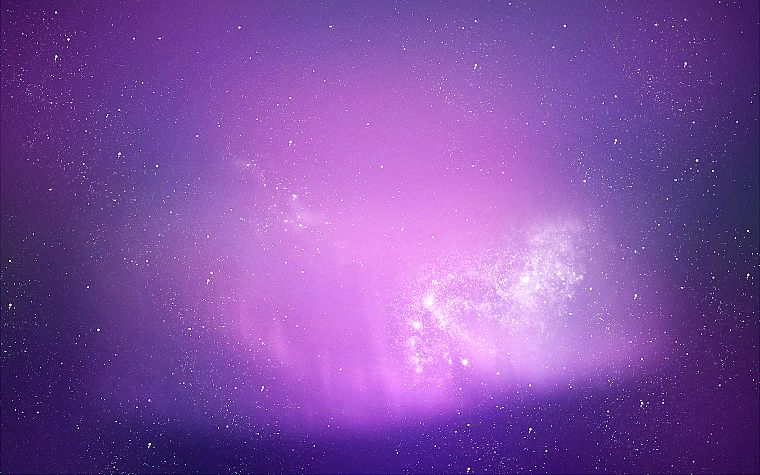 outer space, stars, purple - desktop wallpaper