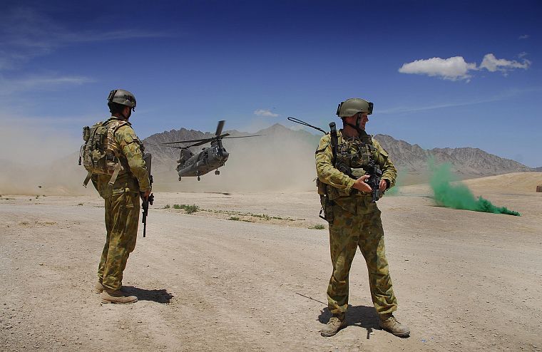 army, men, CH-47 Chinook, Australian Military - desktop wallpaper