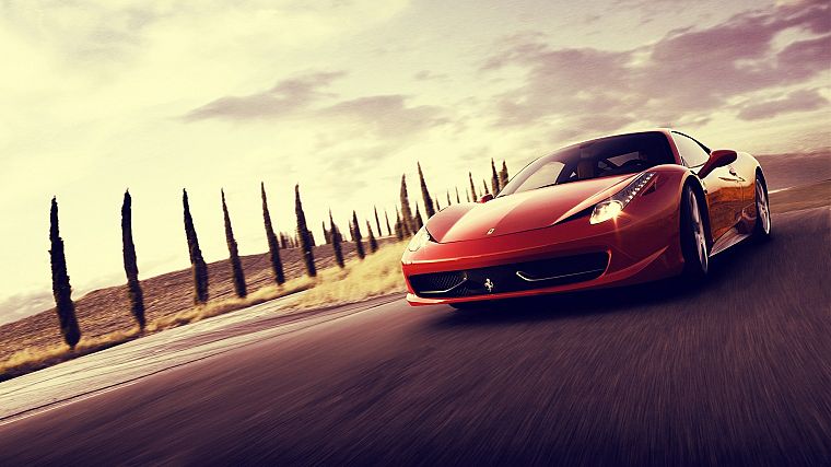 cars, Ferrari, supercars, Ferrari 458 Italia - desktop wallpaper