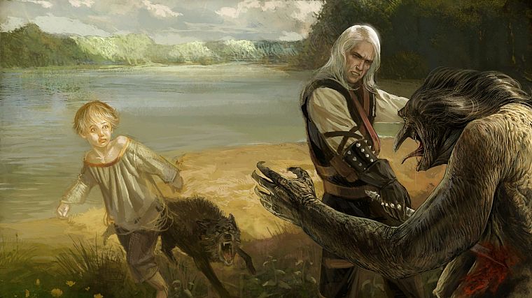 The Witcher, Geralt of Rivia, Alvin - desktop wallpaper