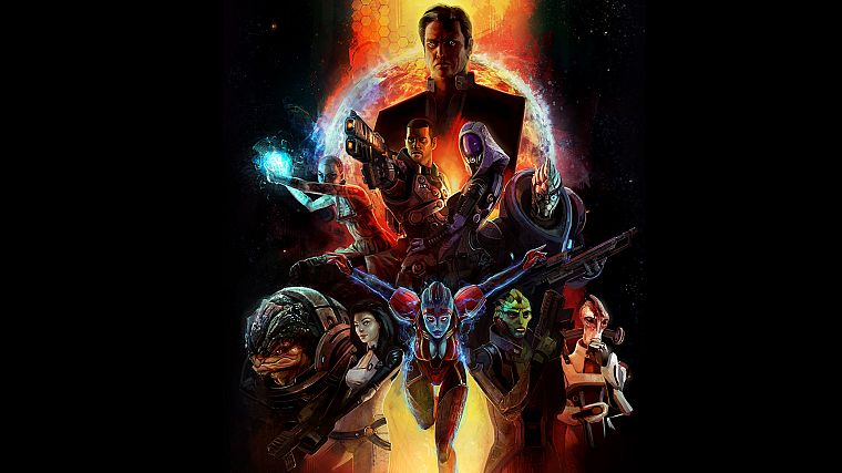 Mass Effect, Mass Effect 2, Mass Effect 3 - desktop wallpaper
