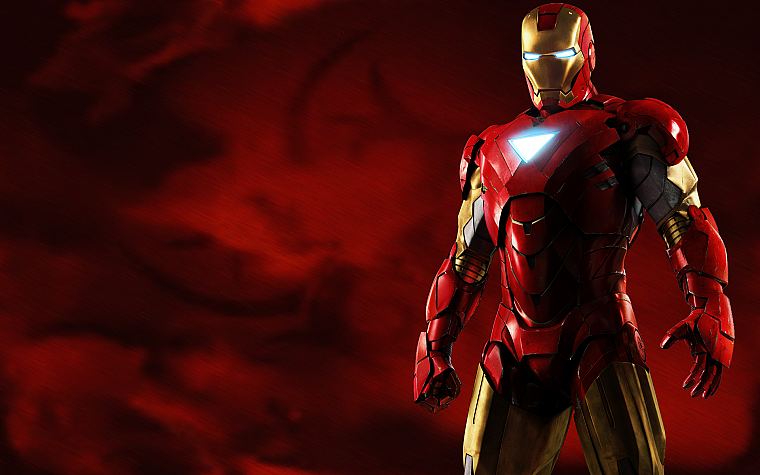 movies, red, Tony Stark, Iron Man 2 - desktop wallpaper