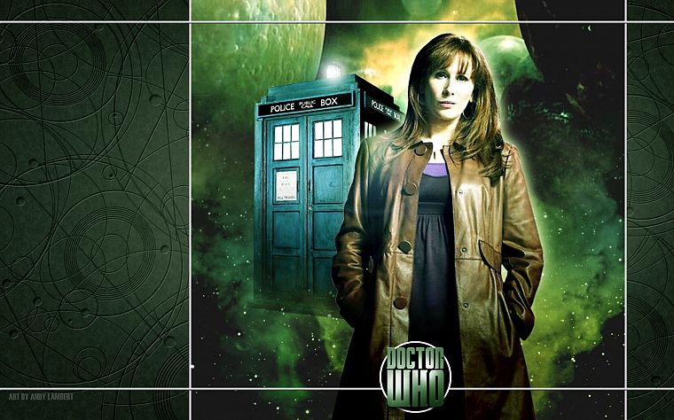 TARDIS, Doctor Who, Catherine Tate, Donna Noble - desktop wallpaper