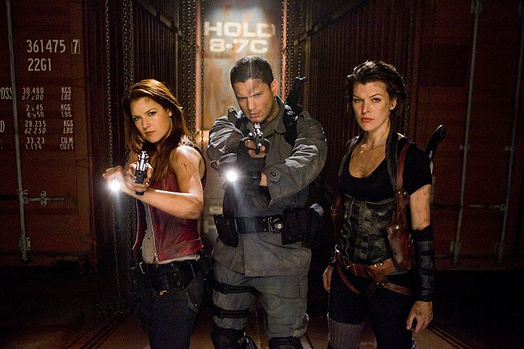actress, Resident Evil, Ali Larter, Wentworth Miller, Milla Jovovich - desktop wallpaper