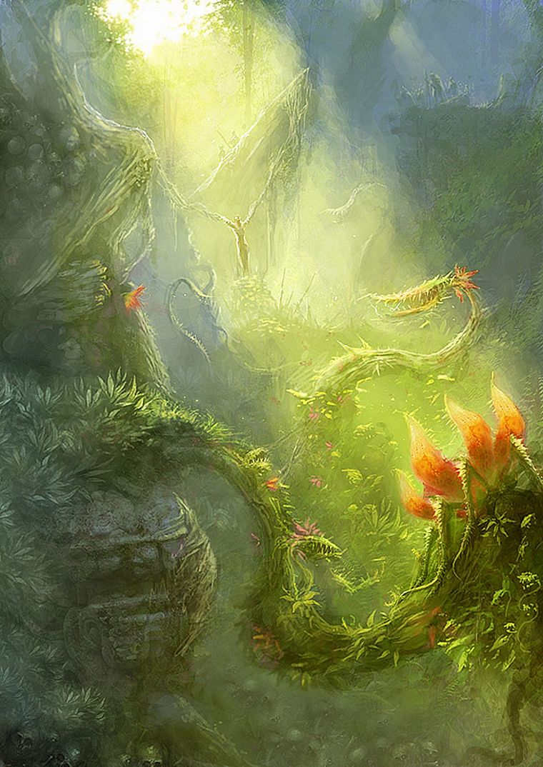 nature, CGI, fantasy art, artwork - desktop wallpaper