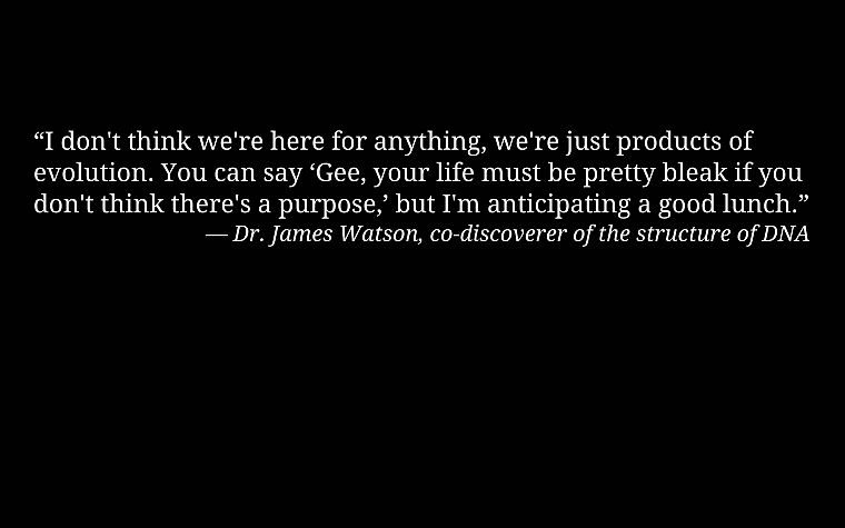 text, quotes, DNA, Dr James Watson - desktop wallpaper